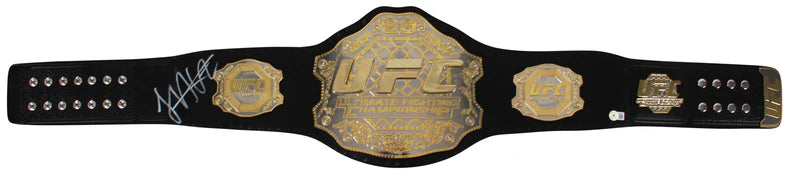 Khabib Nurmagomedov Signed UFC Championship Full Size Belt with Beckett COA